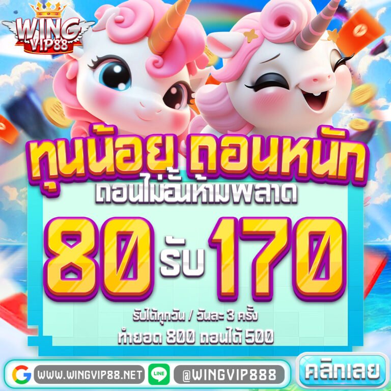 วิงวอเลท88 เว็บสล็อตอันดับ 1 รองรับ True Wallet ฝากถอนง่ายใน 3 วินาที