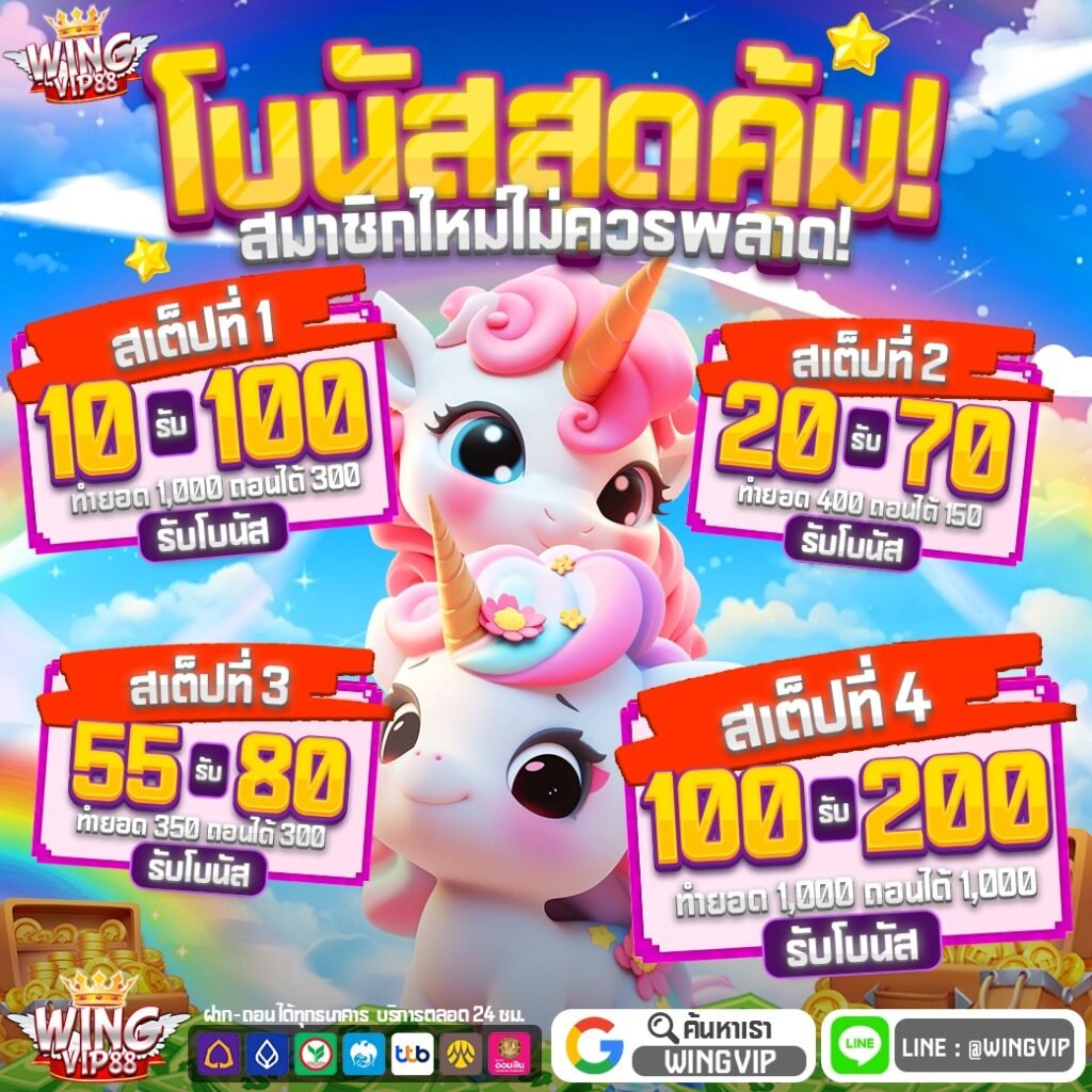 วิง88วีไอพี (Wingvip88) มิติใหม่ของความบันเทิงออนไลน์ ปลอดภัย มั่นคง 100%