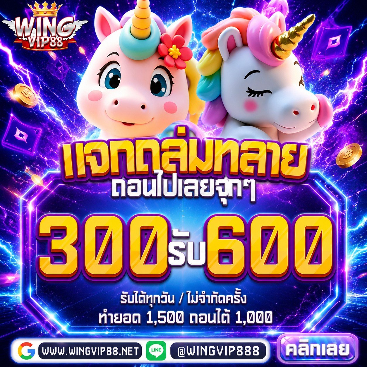 วิง888 สล็อตออโต้ ฝาก-ถอน ไม่มีขั้นต่ำ